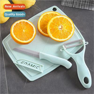 Convenient Kchenware Knife Set 3 pcs Candy Color Chopper Par