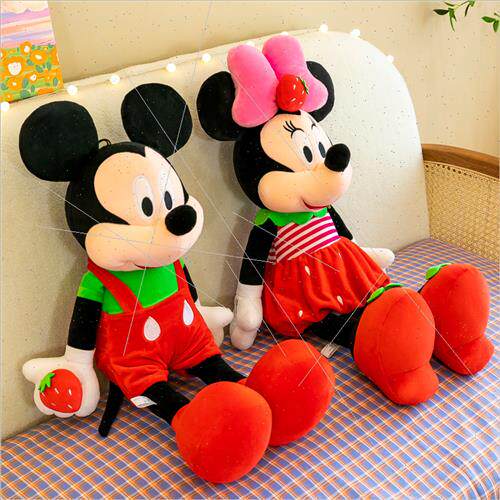 Doll Mickey Mouse pillow children plush toys big doll weddin