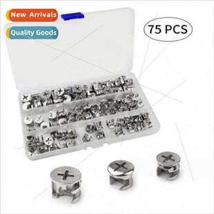 s 75pcs Eccentric Wheel 3-in-1 Furnure nk pcs Boxed