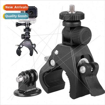 适用GOPRO sports camera vigorously clip 1/4 screw cycling fi