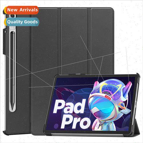 适用Lenovo PadPro 11.2 Tablet Case 11.2-inch Tri-Fold Caster