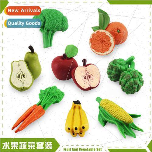 Fruit Vegetable Set适用Apple Pear Orange Banana Carrot Corn