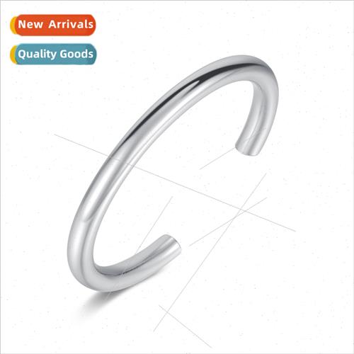 Korea simple hobbies open polished engravable stainless stee