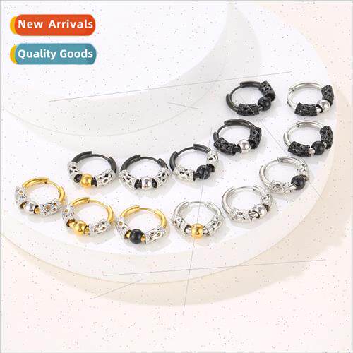 Bully fashion earrings female male earrings stainless steel