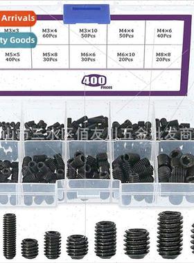 400pcs M3 M4 M5 M6 M8 Black Fastening machine meter screws b
