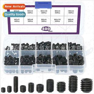 400pcs M3 M4 M5 M6 M8 Black Fastening machine meter screws b