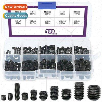 400pcs M3 M4 M5 M6 M8 Black Fastening machine meter screws b