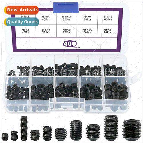 400pcs M3 M4 M5 M6 M8 Black Fastening machine meter screws b