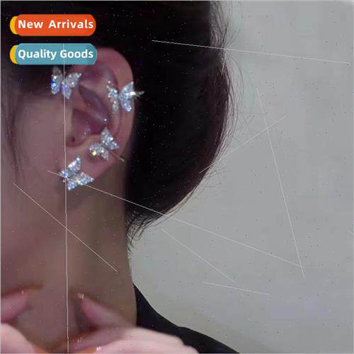 Butterfly earrings onepcs earrings female whout ear holes ea