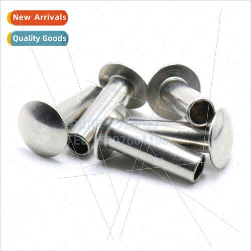 304 flat round head semi-hollow rivets flat round head rivet