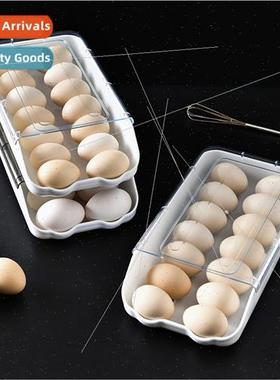 Rolling Egg Carton zer Box Refrigerator Egg Roller Egg Tray