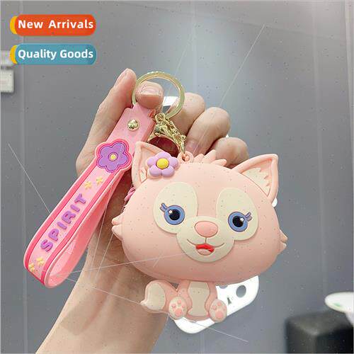 Bei Bei Fox coin purse key chain small wallet storage cute k