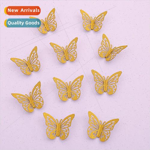 Double Insert Butterfly Ru Butterfly Golden Onion Powder Cak