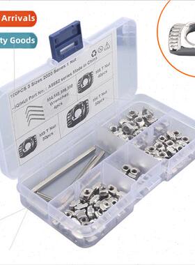 3 sizes in packs 100 Euro T-nuts Slide nuts适用aluminum prof