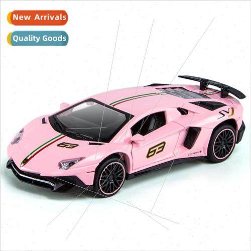 1:32 mulation Lambo LP780-4 sound light alloy boomerang spor
