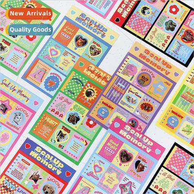 Will remember memory sealed creative Korea stickers material