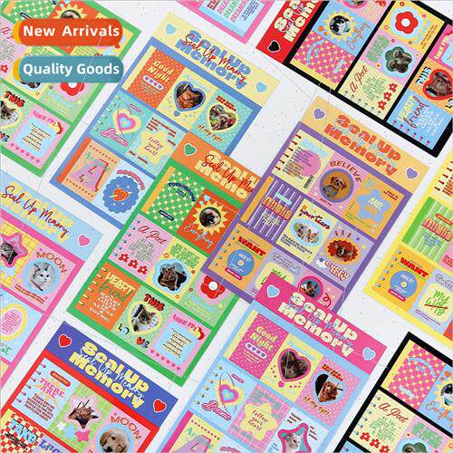 Will remember memory sealed creative Korea stickers material