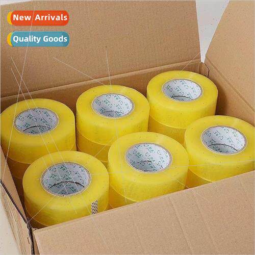 Transparent tape whole box express packing sealing tape yell