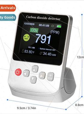 Carbon dioxide detector air volume concentration gas color s