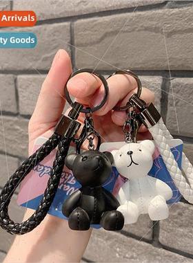 Resin imation Muppet Bear cute schoolbag pendant key chain c