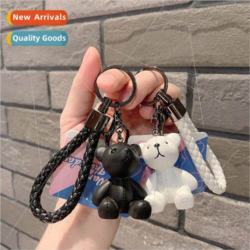 Resin imation Muppet Bear cute schoolbag pendant key chain c