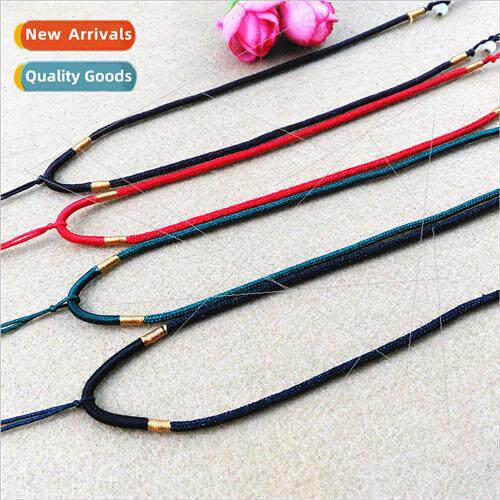 Two beads around line necklace rope AB hand-woven necklace r
