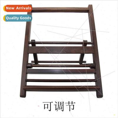 Ebony Adjustable Book Rack Character er Rack Wooden Book Rac