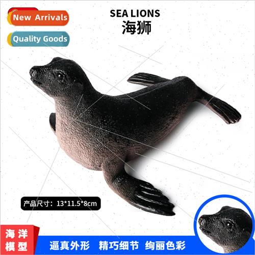 Toys simulation marine wildlife model sea lions seals plasti