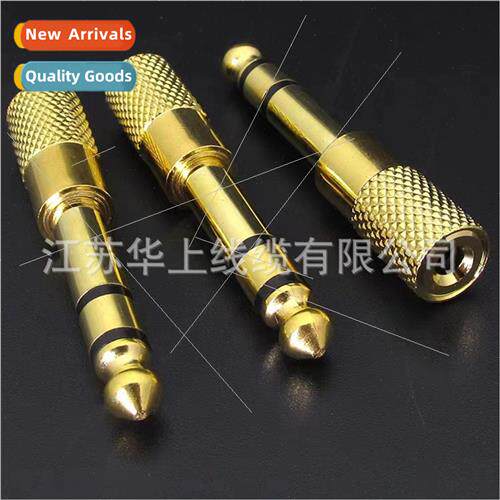 Audio 6.5 to 3.5 Adaptor Microphone Mic Headset 3.5mm Female