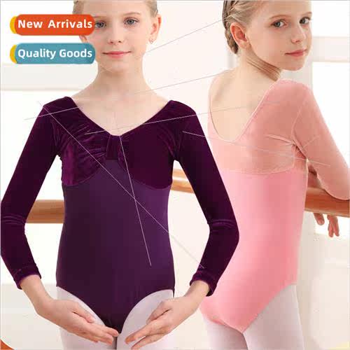 Childrens dancewear practice clothes girls long-sleeved prac