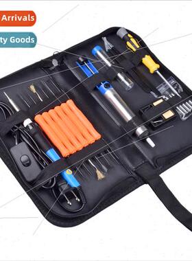 9 in 1 Swchable Soldering Iron Set Tinning Wires Tweezers So