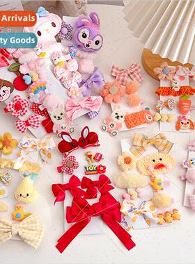 hair clips 2021 new cute super cute girls baby bow hair clip