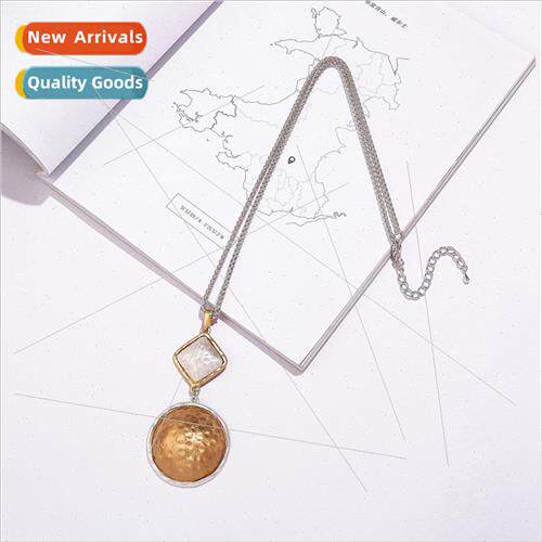 New Europe Necklace Korea Long Alloy Mixed Color Ladies Swea