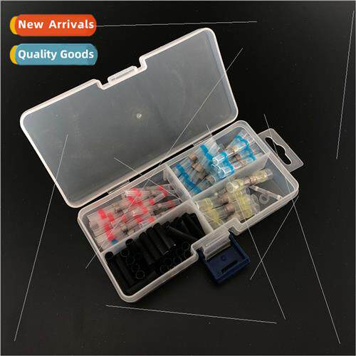 100PCS WaterproSolder Ring Solder Ring Heat Shrink Combinati