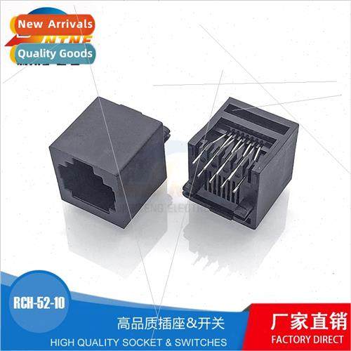RJ45 socket Network jack 4P4C lugless network interface sock