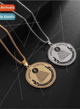 Ancient Egyptian Pyramid Pendant Necklace Providence Eye  St