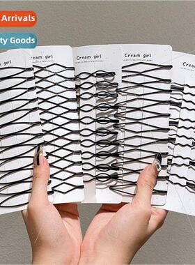 Hair clips black one clip simple summer bangs ehead side bro