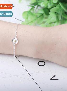 Korea Korea classic fresh women simple gold daisy chrysanthe