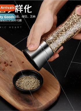304 Pepper Grinder Glass Pepper Pepper Coffee Grinder Manual