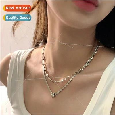Spice Girls Stacking Double Layers Star Cross Necklace Hundr