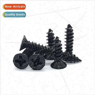 KA black cross self-tapping screws tapping screws flat head