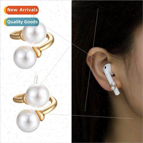 925 Silver Pin Copper Gold Plated Zirconium AirPods Earrings