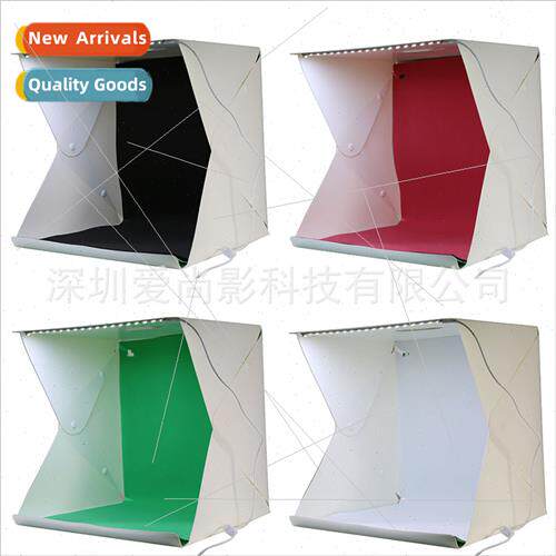Button model 30cm photo booth LED small studio softbox photo