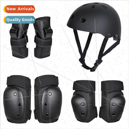 Turtle thickened childrens helmet protective gear 7-piece se