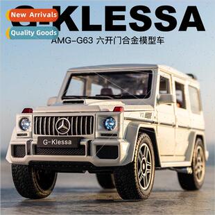 1:24 Benz big G63 alloy model car off-road boys gift alloy t