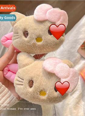 Cute bow cat hair clips large bb clip side bangs clip back h