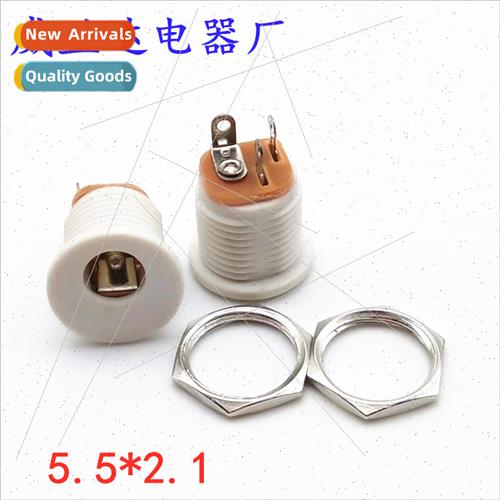 DC power socket DC-022 whe DC female socket 5.5*2.1/2.5DC so