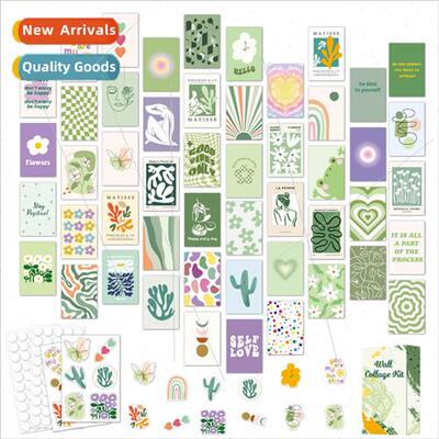 card er 50 mple Wall Decorations Color Aesthetics Wall Stick
