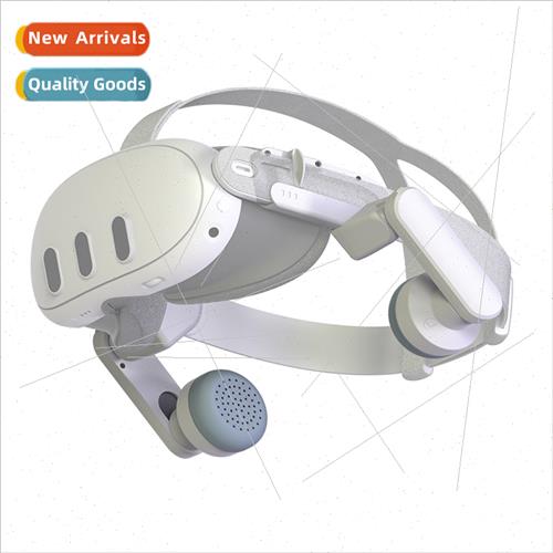 适用Meta quest3 headset Q3 VR ear cups Quest3 adjustable cha