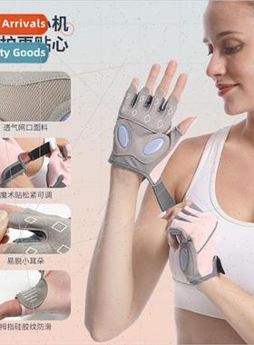 Sports gloves palm guards female fness weightlifting finger